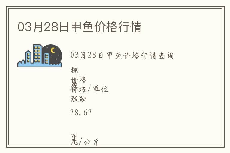 03月28日甲魚價(jià)格行情
