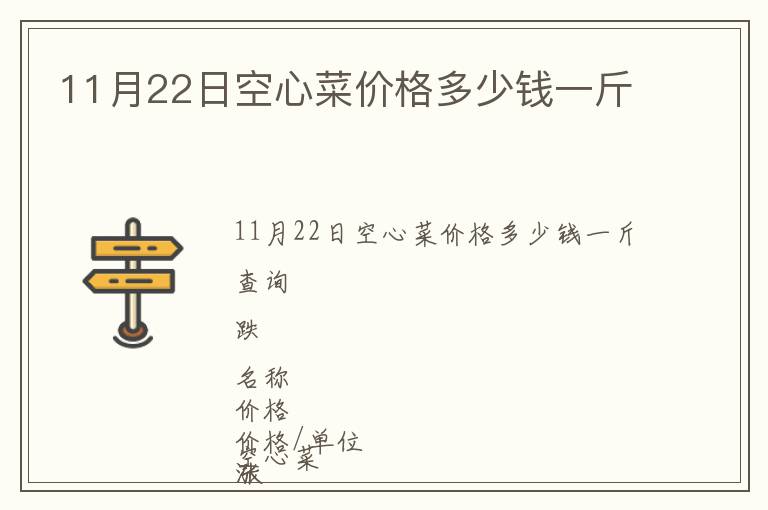 11月22日空心菜價(jià)格多少錢一斤